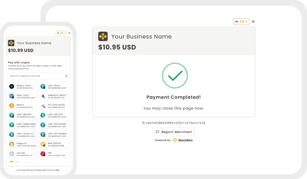 A user-friendly checkout page that’s easy to integrate