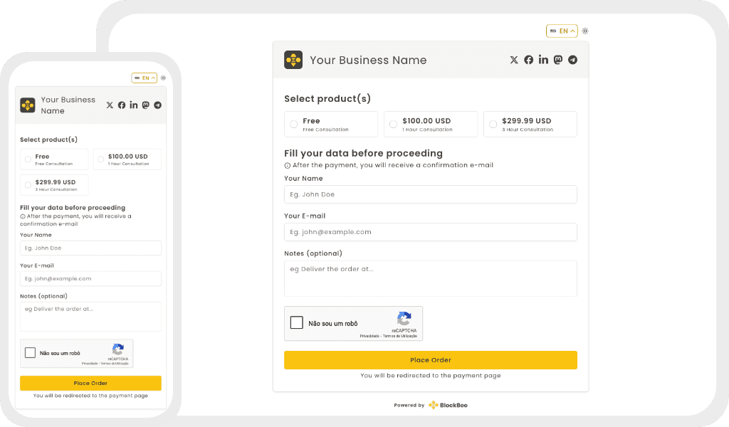 Blockbee Storefront