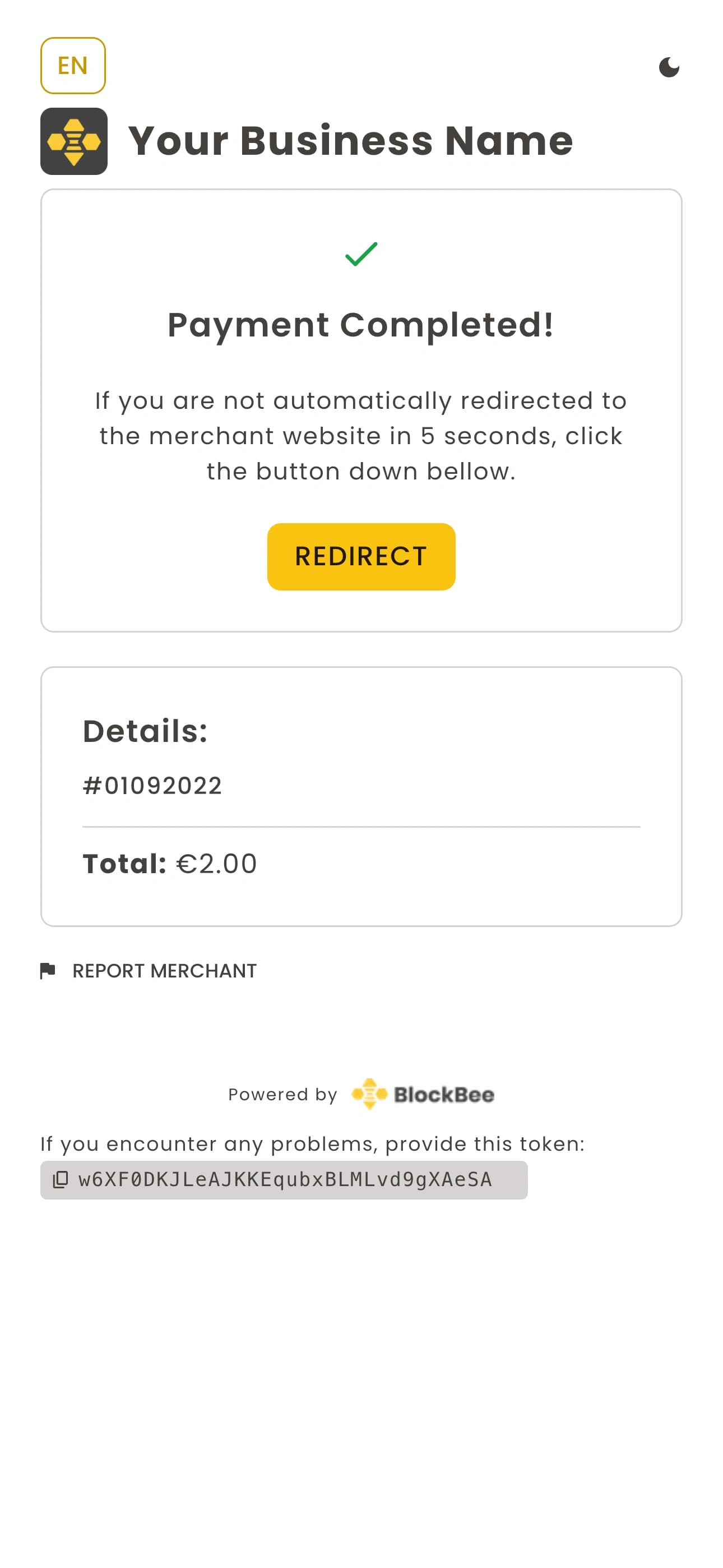 Payment Demo Step 5