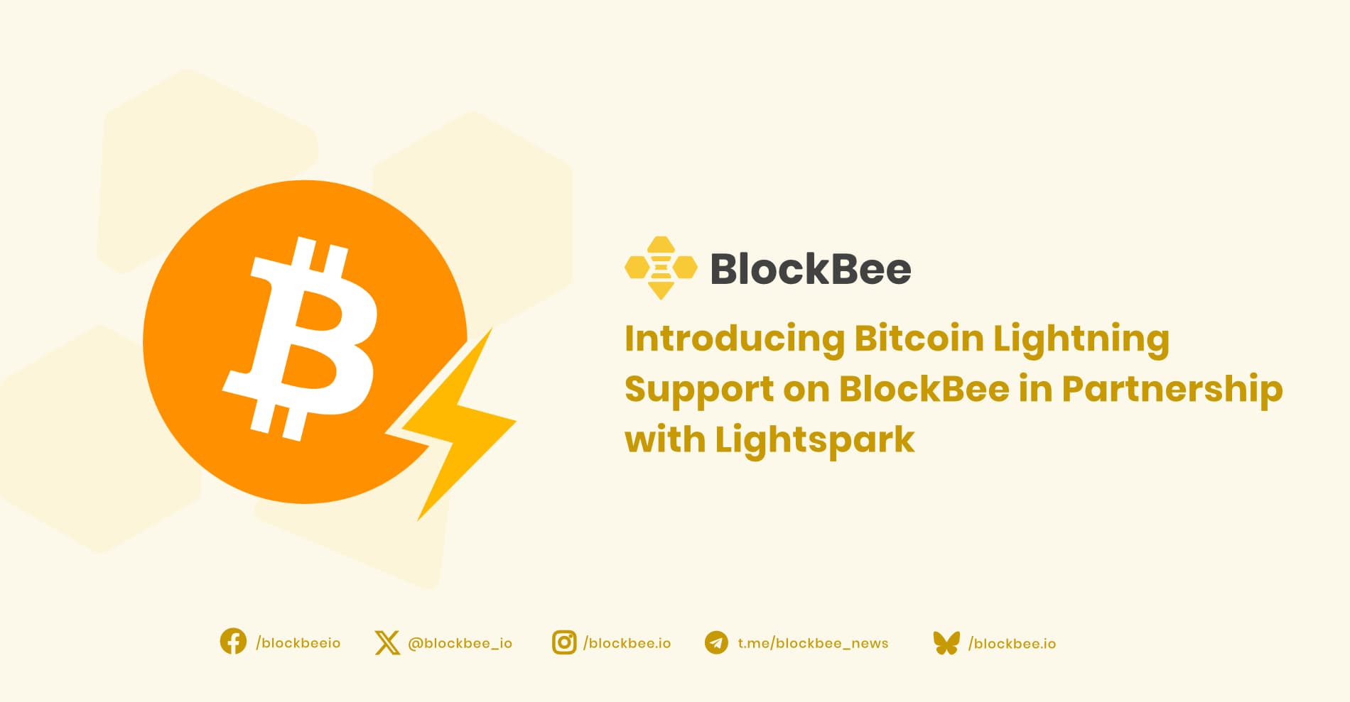 Introducing Bitcoin Lightning Support on BlockBee in Partnership with Lightspark