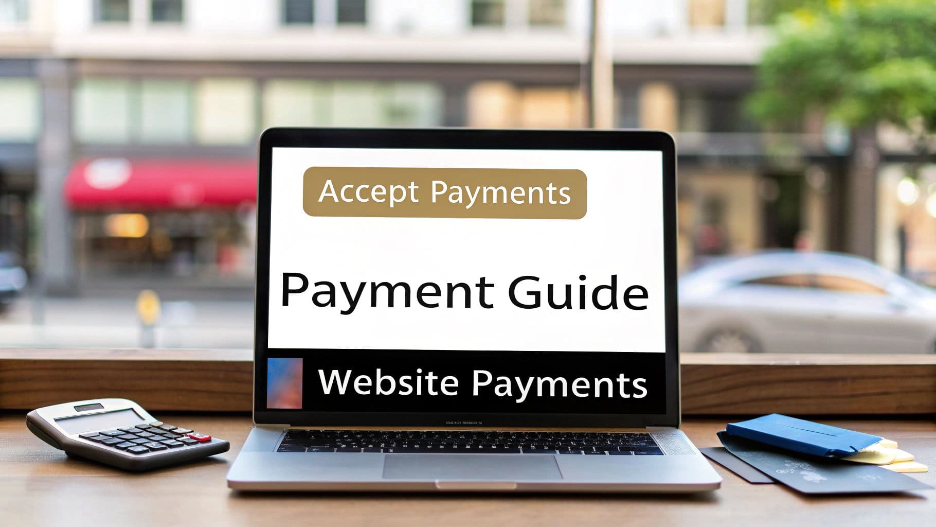 How to Accept Payments on Website A Modern Merchant's Guide