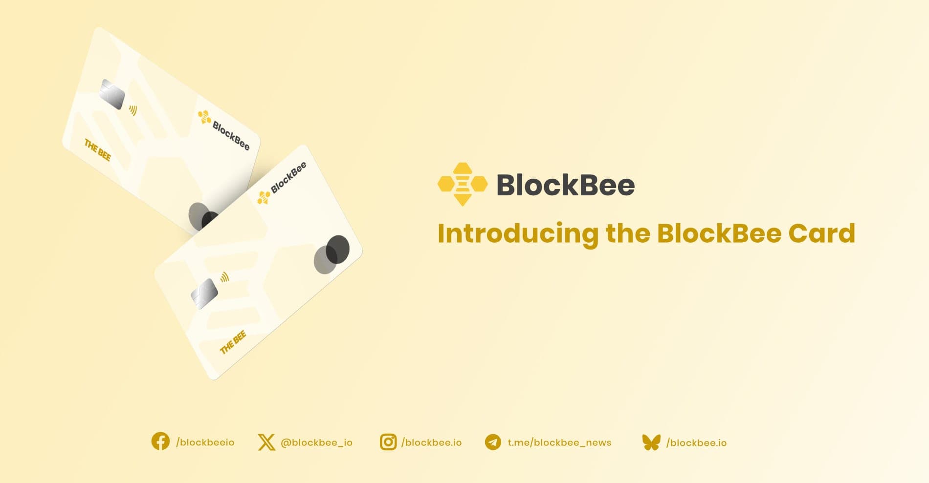 Introducing the BlockBee Card