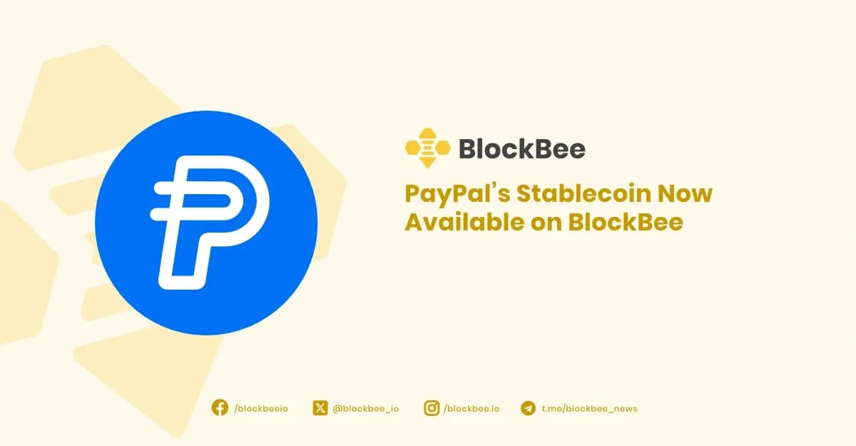 PayPal’s Stablecoin Now Available on BlockBee