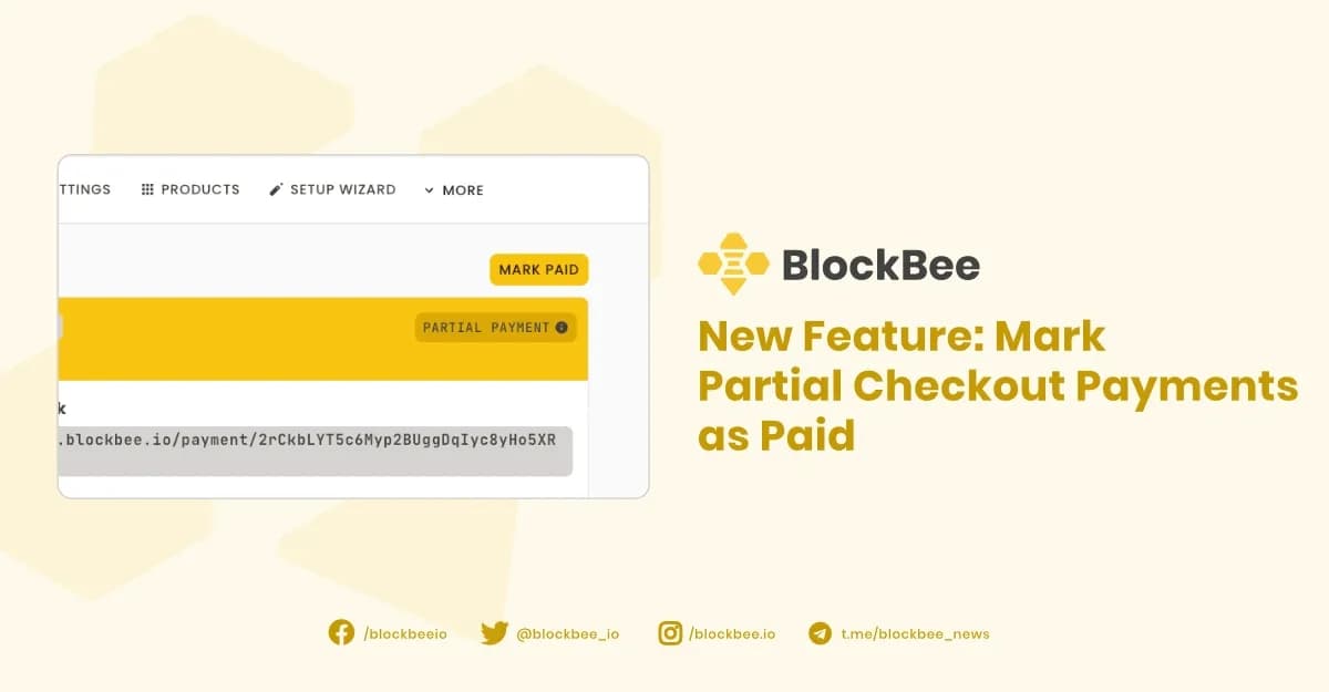 New Feature: Mark  Partial Checkout Payments as Paid