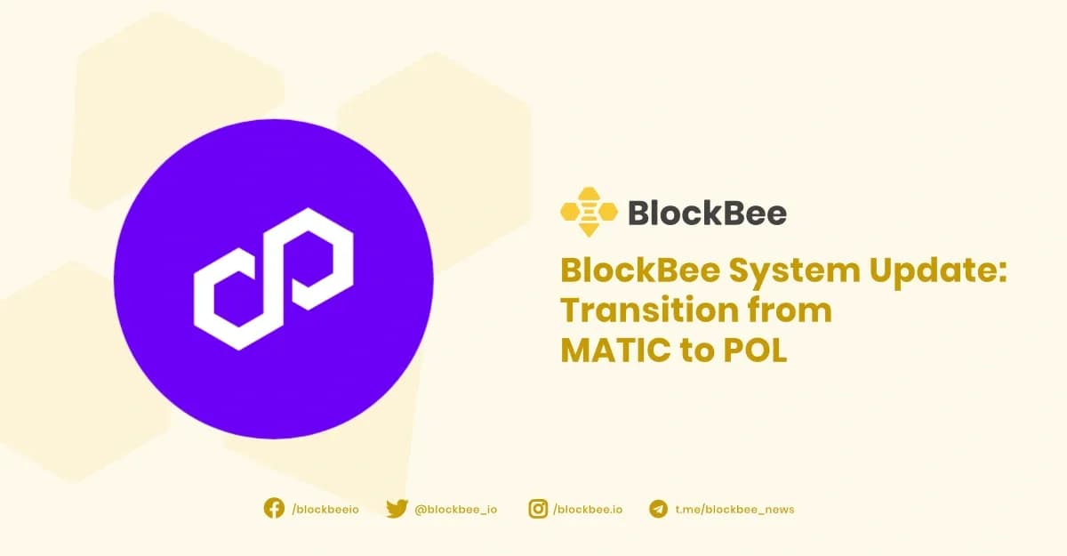 BlockBee System Update: Transition from MATIC to POL