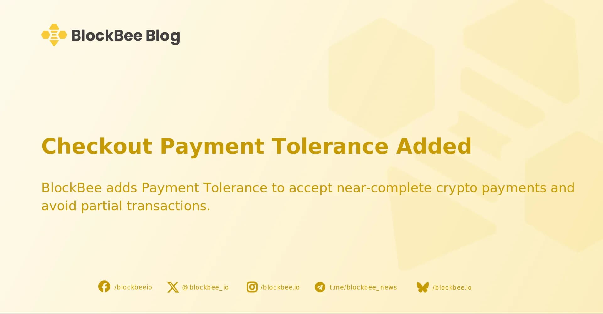 Checkout Payment Tolerance Added