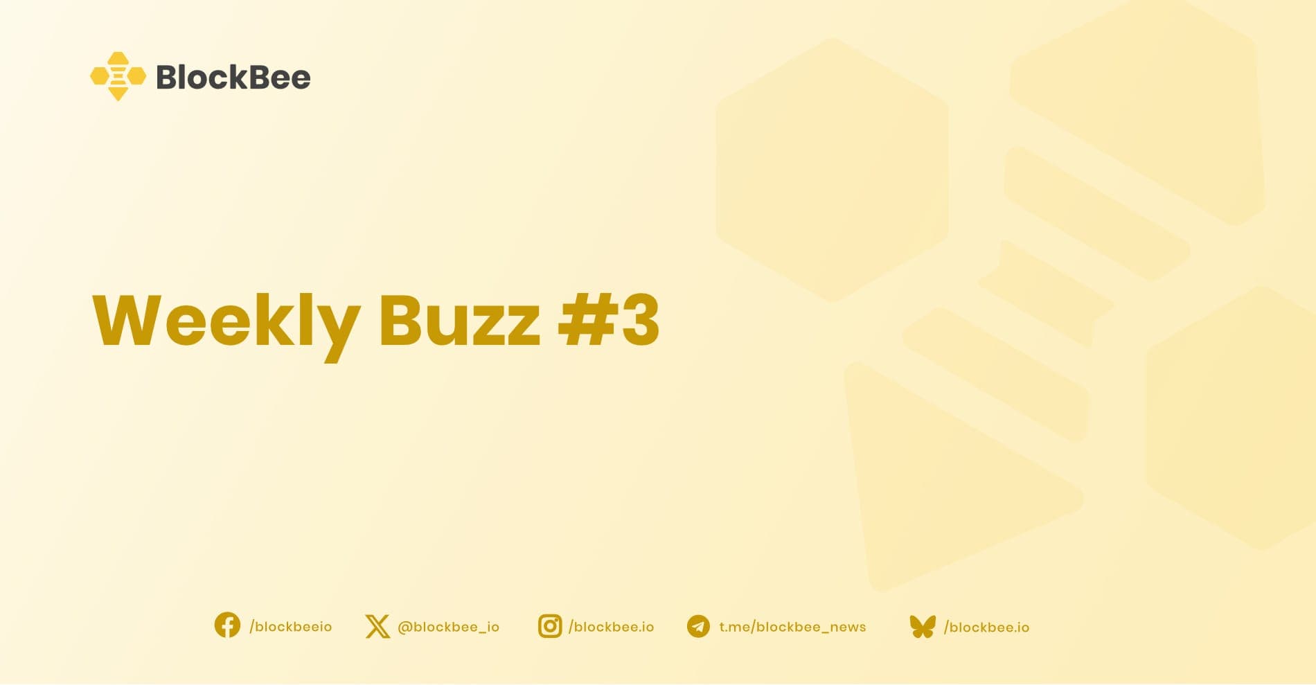 BlockBee Weekly Buzz #3