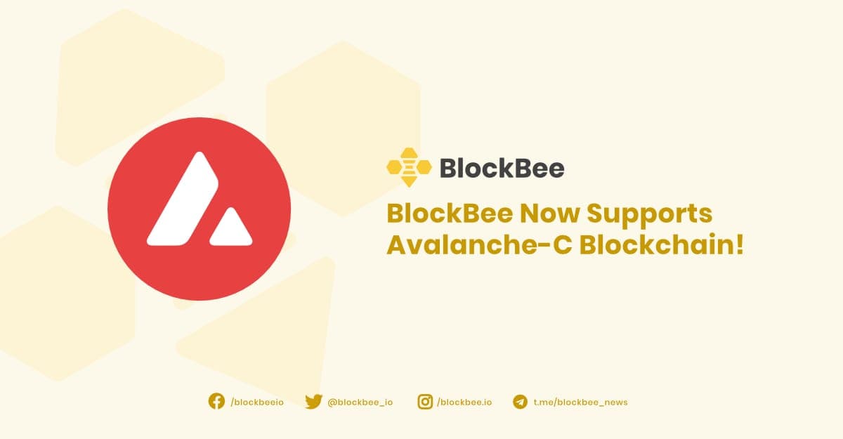 BlockBee Now Supports Avalanche-C Blockchain!