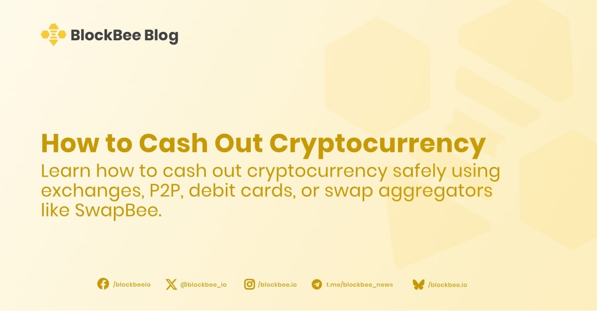 How to cash out Cryptocurrency blog banner