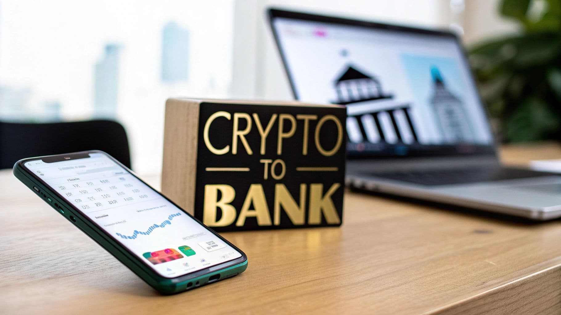 Crypto to Bank The Definitive Business Guide