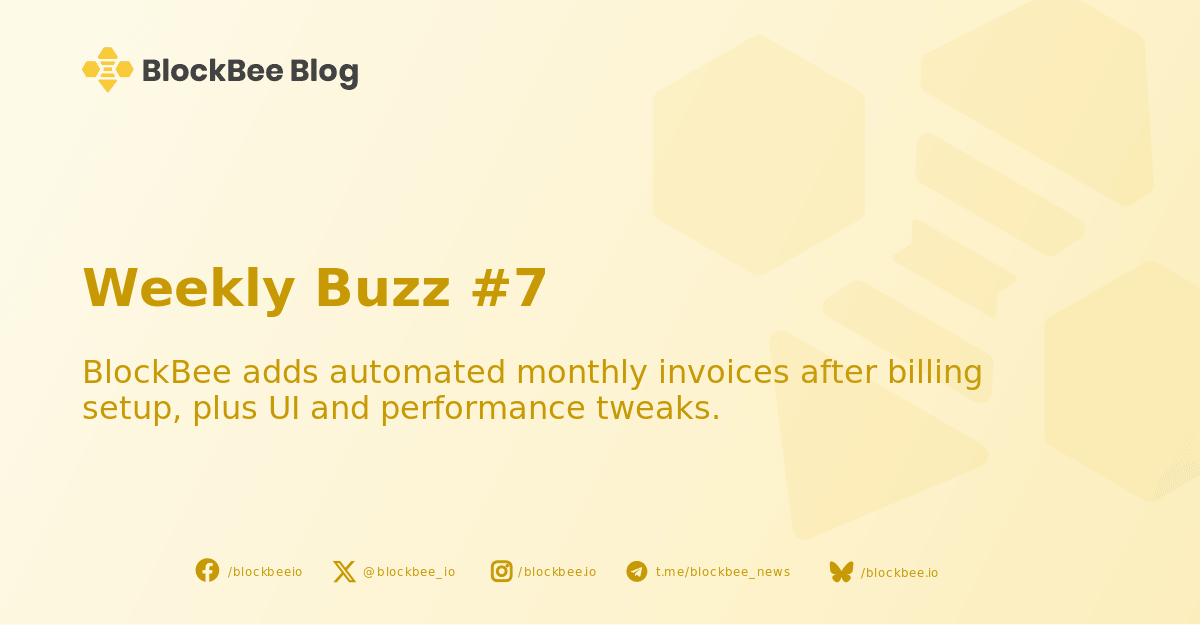 Weekly Buzz #7