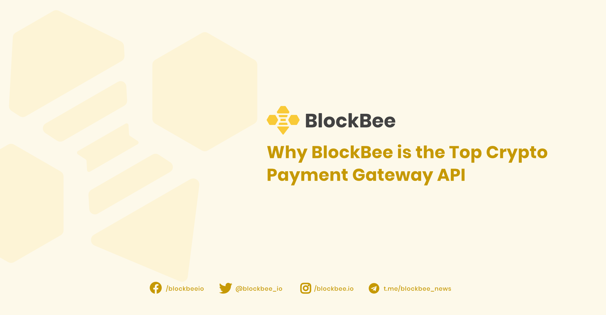Why BlockBee is the Top Crypto Payment Gateway API