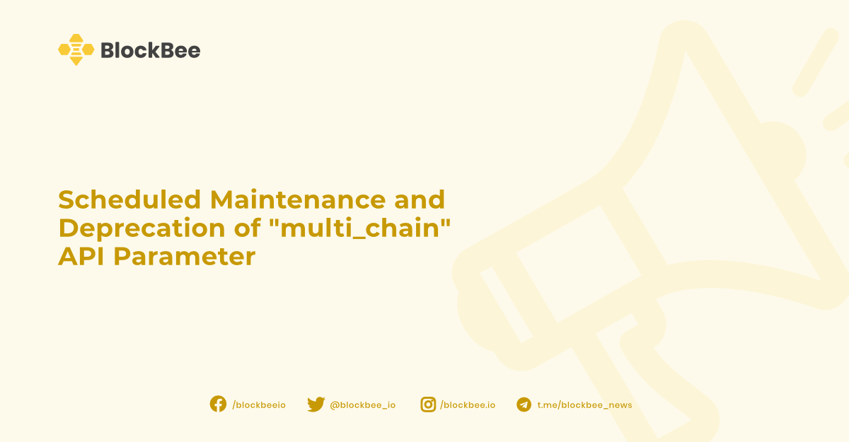 EVM-based chains maintenance, multi_chain parameter deprecated